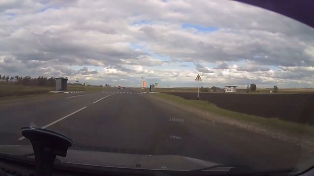 Баран на трассе Ульяновск - Самара смотреть онлайн