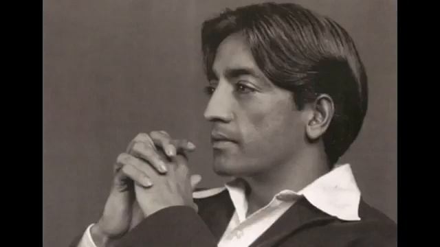 Джидду Кришнамурти....Свобода от известного