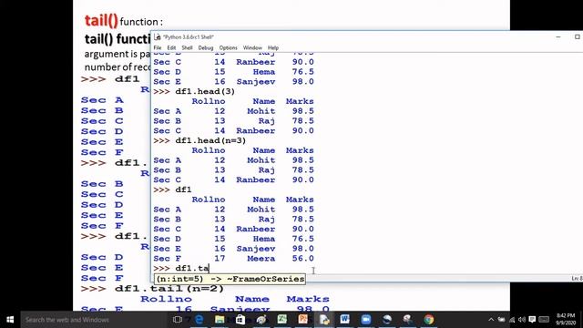 Renaming Columns and Rows in DataFrame | XII IP Renaming Columns & Rows in DataFrame смотреть онлайн