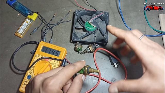How To Work Car Thermistor Sensor Live Test Home |Car temperature sensor testing | Car thermo switc смотреть онлайн