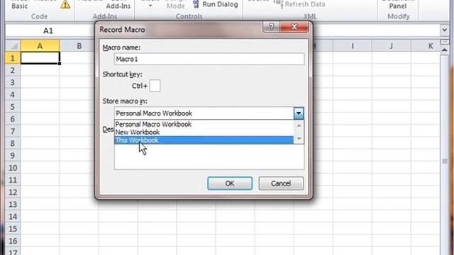 Excel 2010 VBA Tutorial 1: Setup VBA Environment смотреть онлайн