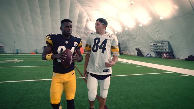 SHOOT DANCE CHALLENGE ft Antonio Brown & Matt Steffanina #Madden19 смотреть онлайн
