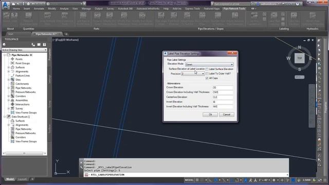 Pipe Network Productivity Tools - Label Pipe Elevation смотреть онлайн