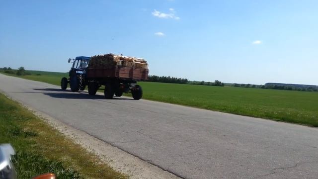 По Трассе на 6-ой Трактор #ЛТЗ_60АВ.mp4 смотреть онлайн