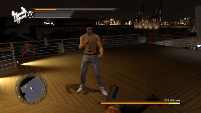 Yakuza 0 - Kiwami Kiryu Kazuma vs Keiji Shibusawa (Final Phase) (HARD) (Tiger Drops) смотреть онлайн