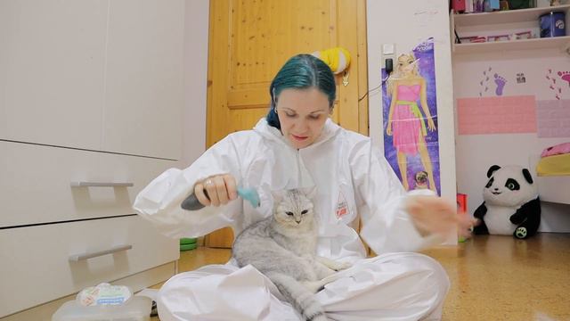 Влог/ Откуда столько волос?/ Испробовала костюмчик Космонавта. смотреть онлайн