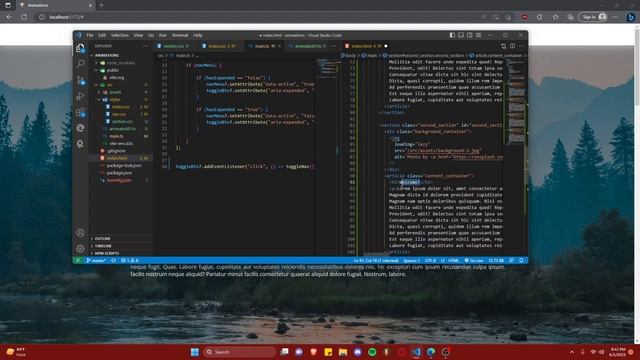 Learn More About Animations In Web Development #2 || Intersection Observer & Animate API смотреть онлайн