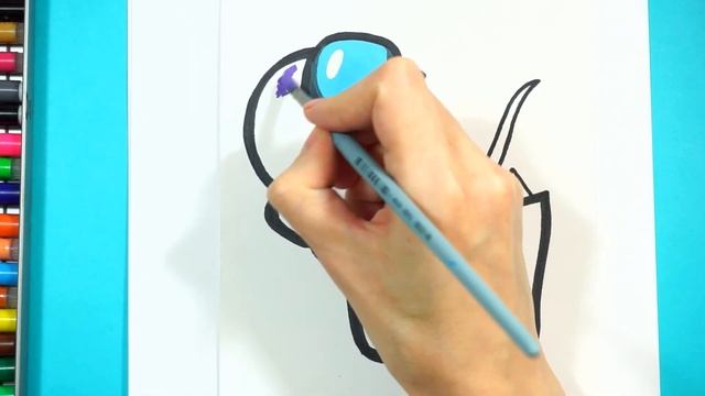 Как нарисовать предателя Амонг Ас | Простой рисунок | How To Draw A Traitor Among As| Simple Drawin