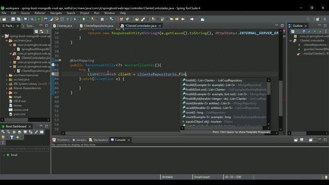 Crea una API RESTful completa con Spring Boot, MongoDB y Postman смотреть онлайн