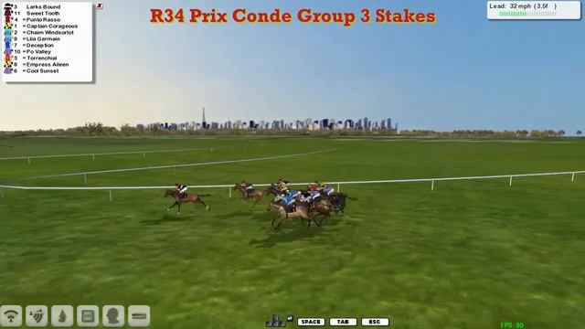 FR WK10 R34 Prix Conde Group 3 Stakes смотреть онлайн