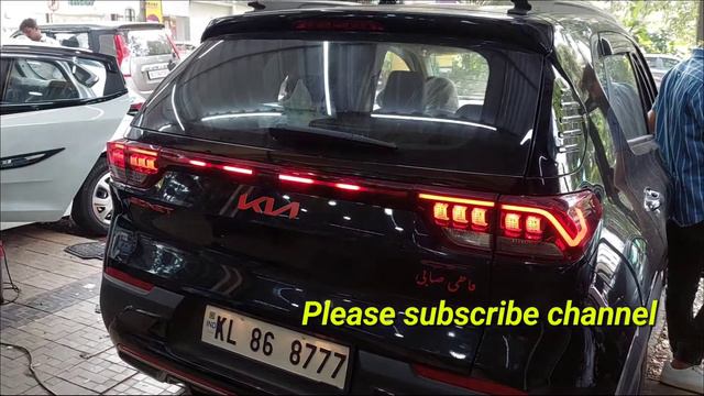 Kia sonet rear tail middle lamp in smooth moving matrix effect |Kia Sonet accessories смотреть онлайн
