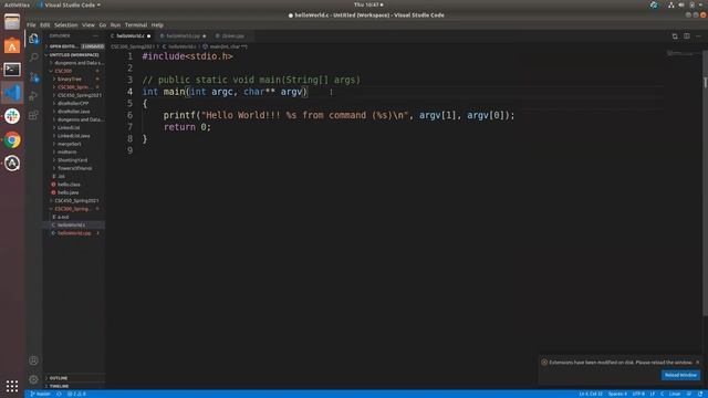 CSC300 1/28/21 - Java vs C vs C++ and Compilers смотреть онлайн
