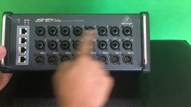 Behringer SD16 Digital Snake 16 Entradas, 8 Salidas смотреть онлайн
