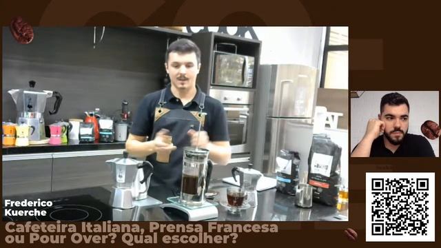 06/10 às 16h – Frederico Kuerche: Cafeteira Italiana, Prensa Francesa ou Pour Over? Qual escolher? смотреть онлайн