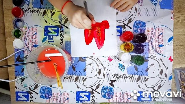 Рисуем бабочку гуашью ??? смотреть онлайн