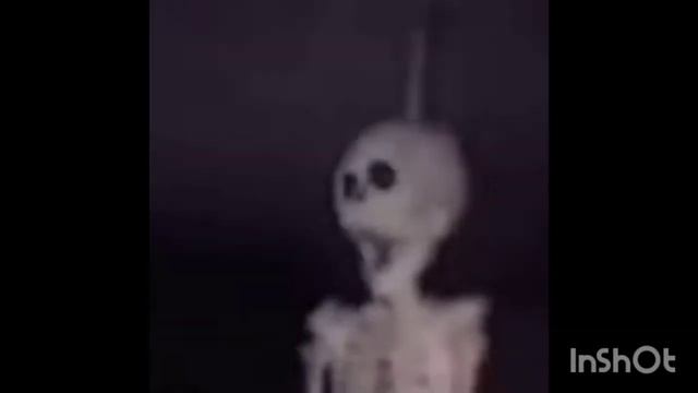 Скелет крутится