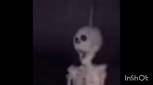 Скелет крутится