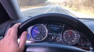 Какой расход на Volkswagen Touareg 3,6 бензин. Проверяем  расход на трассе.