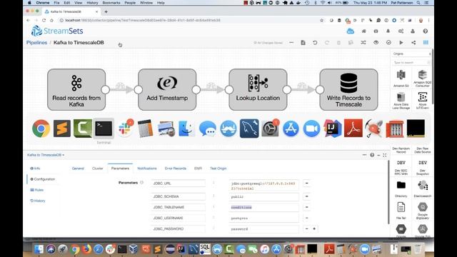 StreamSets Data Collector Engine and TimescaleDB: Reading Time Series Data from Kafka смотреть онлайн