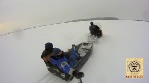 Самодельные ПЛАСТИКОВЫЕ сани для снегохода #3 (не финиш)