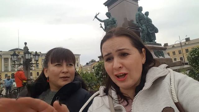Финляндия. Хельсинки. Сенатская площадь смотреть онлайн