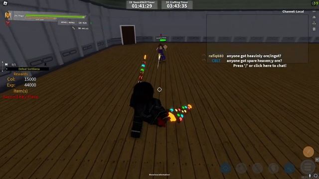 ROBLOX SWORD BLOX ONLINE FLOOR 15