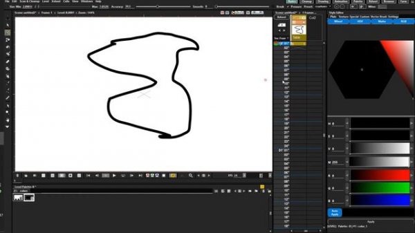 OpenToonz 3 Style Editor