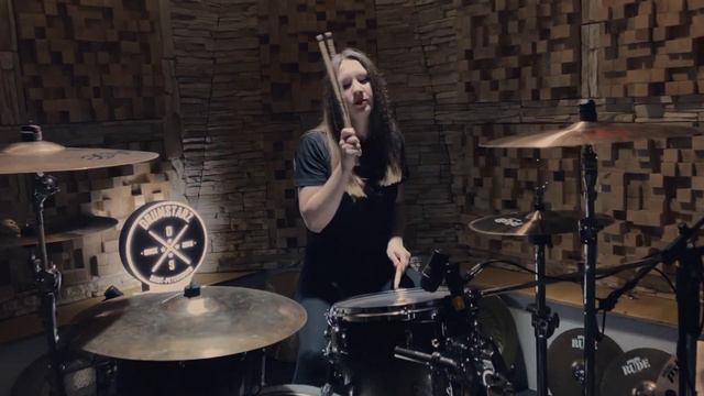 Architects - The Empty Hourglass (Drum cover by Katya Rogalinskaya) смотреть онлайн