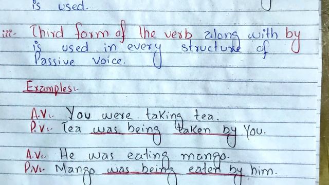 Past Continuous Tense Passive Voice | Easy English Grammar | Tricky method | For school leader смотреть онлайн