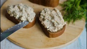 Намазка на хлеб за 2 минуты