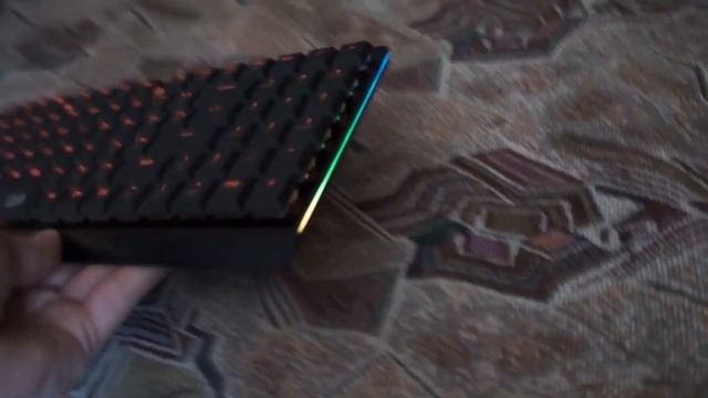 Redragon Dragonwarrior RGB клавиатура механическая [ Русский обзор ]