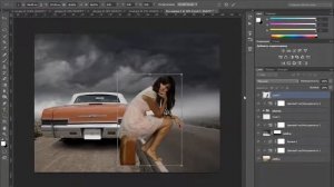 Создание коллажа в фотошопе