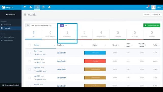 PurelyHR Time-Clock Tutorial (Employee Account)