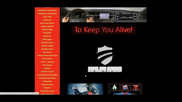 Drive And Survive - Sketch drawing website - Graham Yuill смотреть онлайн