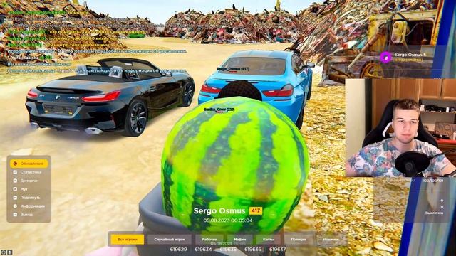 СЛЕЖУ ЗА МАЖОРАМИ НОЧЬЮ в GTA RADMIR RP смотреть онлайн