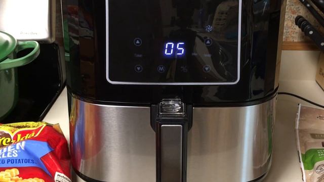 IKICH Stainless Steel Air Fryer Unboxing and Review смотреть онлайн
