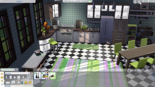 The Sims 4 Speed Build | Cool Kitchen Challenge смотреть онлайн