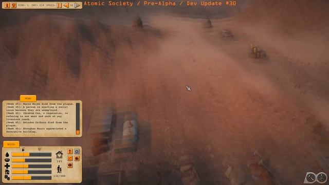 ATOMIC SOCIETY - NEW Gameplay Development A Post Apocalyptic City Builder Game (2018) HD смотреть онлайн