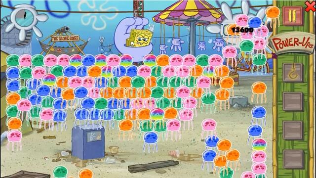 ГУБКА БОБ ЛОВИТ МЕДУЗ. ПОЛЕ МЕДУЗ. РАЗНОЦВЕТНЫЕ ПРИКЛЮЧЕНИЯ