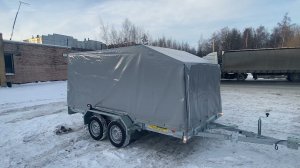 Легковой двухосный прицеп ЛАВ 81013Е