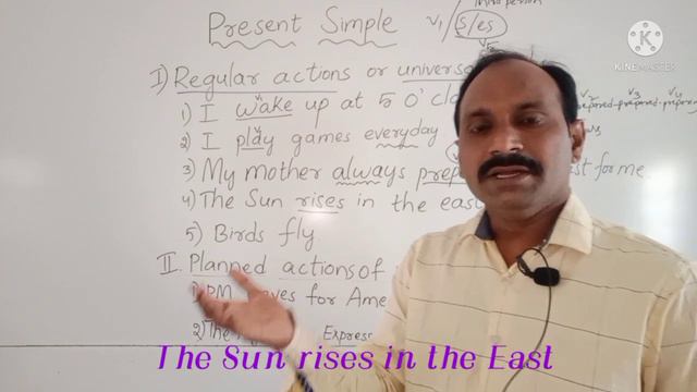 PRESENT SIMPLE TENSE смотреть онлайн