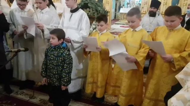 Поздравление митрополита Константина с Рождеством Христовым. 07.01.2022 смотреть онлайн