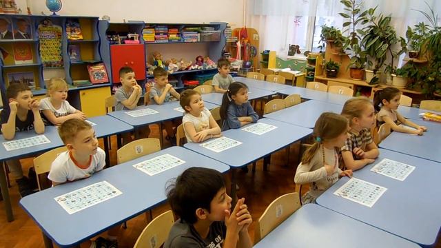 Русская азбука . Часть первая.Фрагмент занятия "Русская азбука и английский алфавит". смотреть онлайн