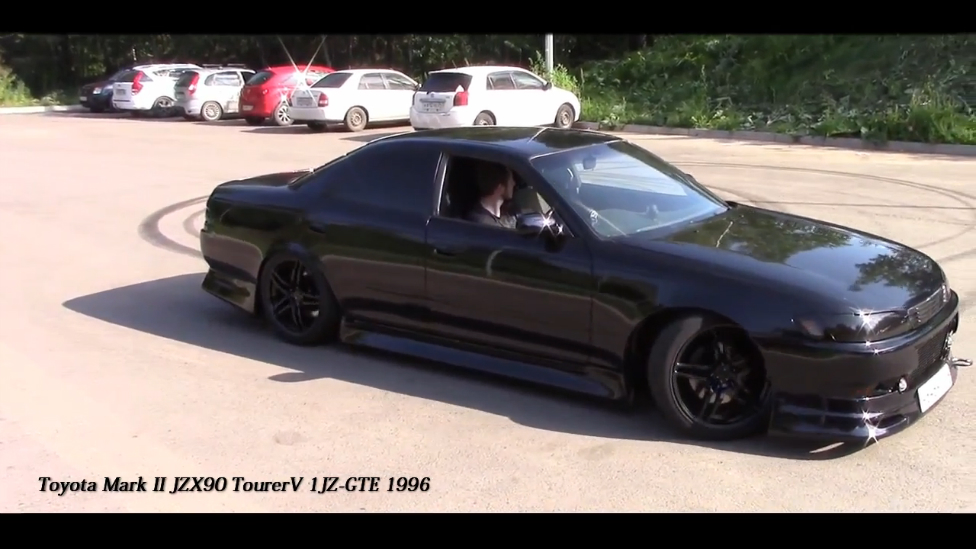 Toyota Mark II JZX90 Tourer V 1JZ GTE Drift Vagif Channel смотреть онлайн