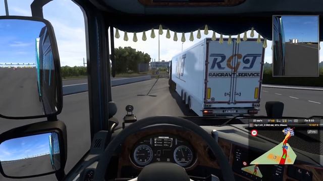 Euro Truck Simulator 2| Взяли новый грузовик катим в Поти |Promods2,55; Юг России, Русмап | ETS2 #1