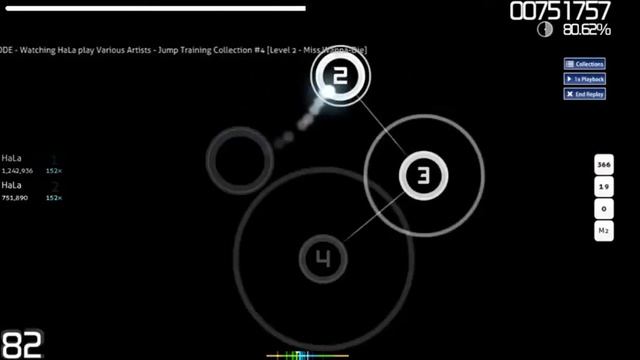 [Osu!]Jump Training Collection #4[Level 2 - Miss Wanna-Die] ★5.3 Clear! смотреть онлайн