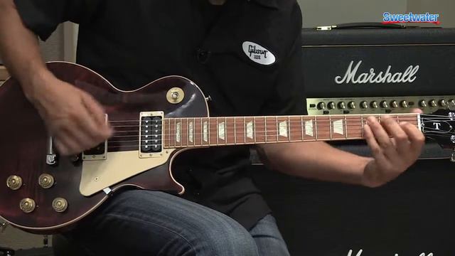 Gibson Les Paul Signature T Electric Guitar Demo - Sweetwater Sound смотреть онлайн