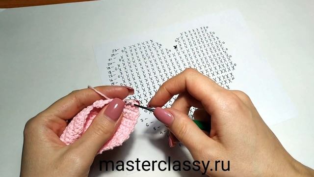 Crochet heart tutorial. Как связать объемное сердце крючком? Видео. Валентинка вязаная крючком смотреть онлайн