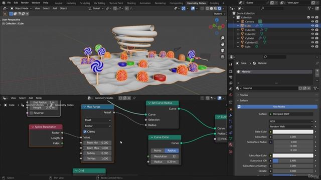 112 - Curve Spiral Node смотреть онлайн