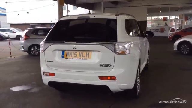 MITSUBISHI OUTLANDER PHEV GX 4H WHITE 2015